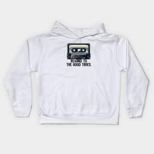 Cassette Tape Vintage Classic Retro Kids Hoodie